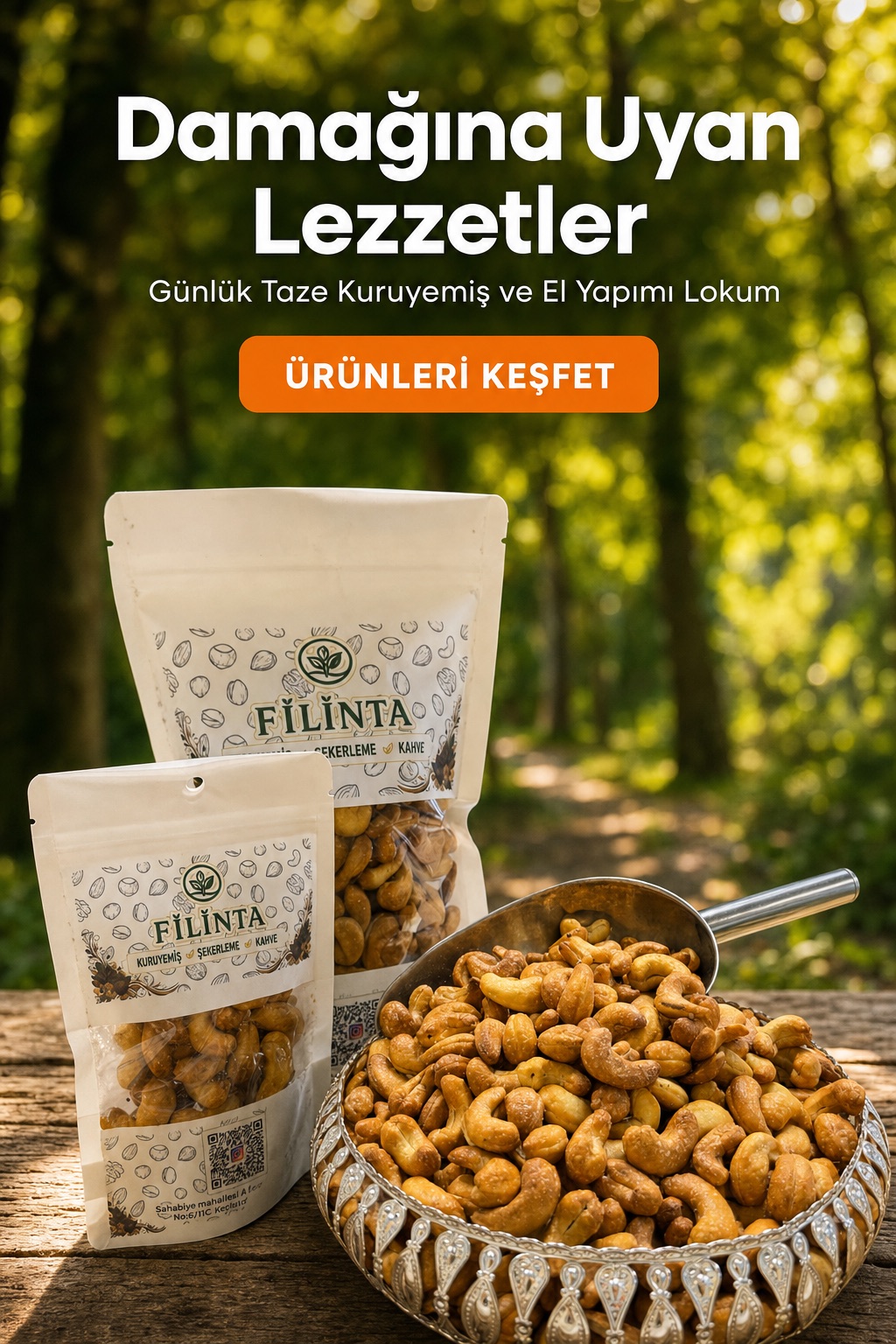 Damağına uyan lezzetler — Filinta Kuruyemiş